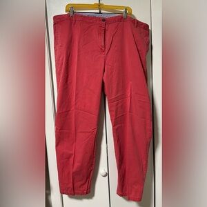 Talbots Salmon Relaxed Chino